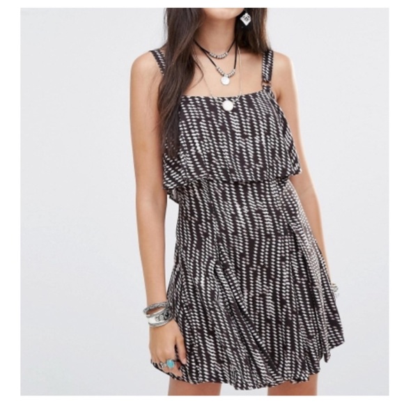 Free People Printed Mini Dress - Picture 4 of 6